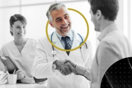 Zivaro healthcare - image of a doctor shaking a man's hand