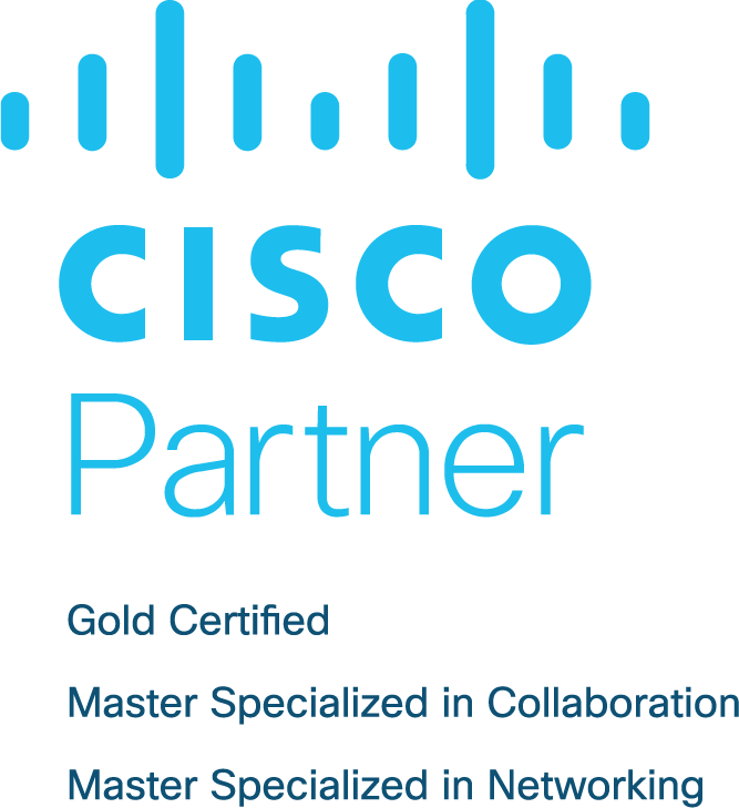 cisco partner Gold Certified, Master Specialized in Collaboration, Master Specialized in Networking