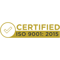 Certified ISO 9001: 2015 icon