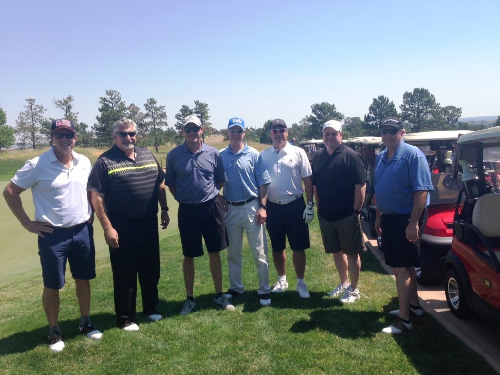 GTRI team members and clients at Sanctuary Golf Classic